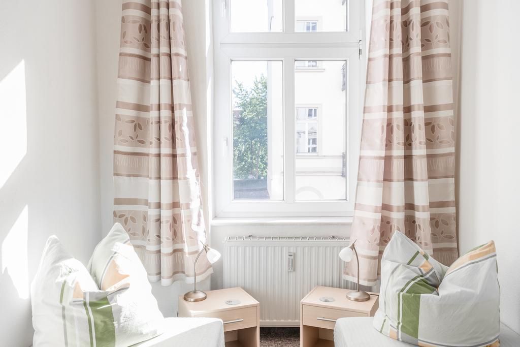Unterkunft Leipzig Buitenkant foto